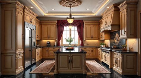 کابینت-آشپزخانه-کلاسیک